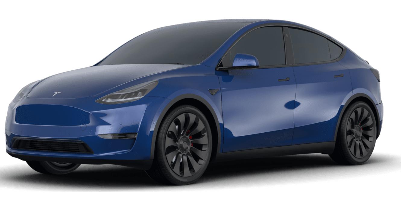 TESLA MODEL Y 2021 5YJYGDEF8MF258308 image